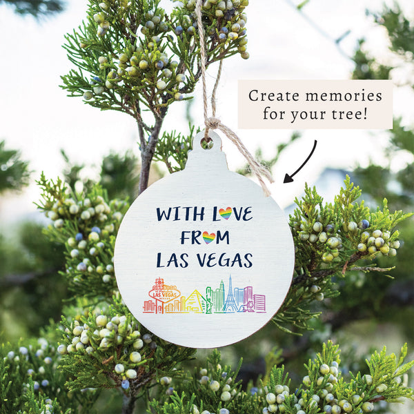 With Love From Las Vegas Pride Ornament