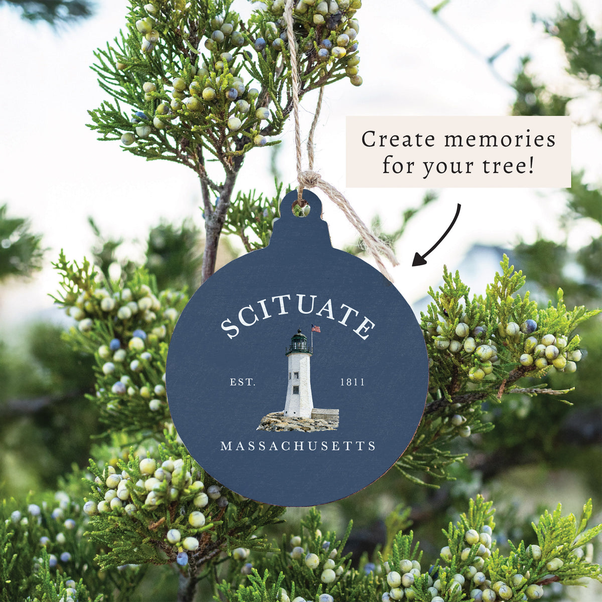 *Scituate Lighthouse Ornament
