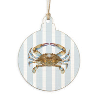 Maryland Striped Crab Ornament