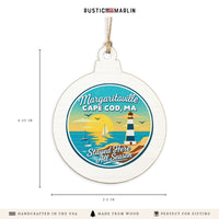 *Cape Cod Stayed Here All Season Ornament