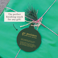 Go Packers Defintion Ornament