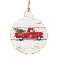 Nantucket Christmas Tree Truck Ornament