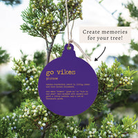 Go Vikes DefinitionOrnament