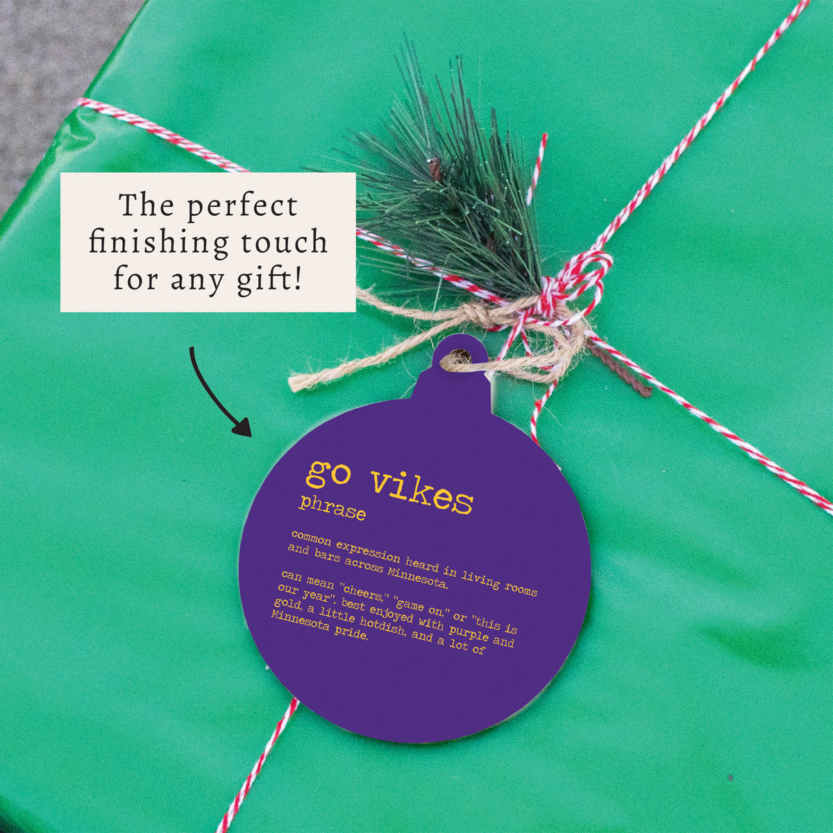 Go Vikes DefinitionOrnament