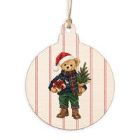 Holiday Teddy Bear Ornament