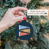 Best Dad Ever Ornament