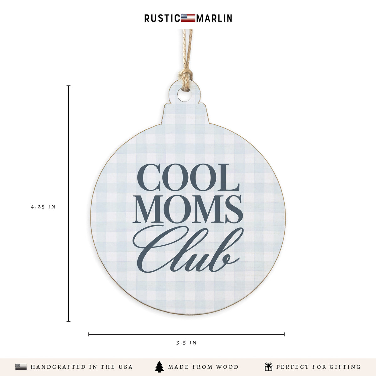Cool Moms Club Ornament