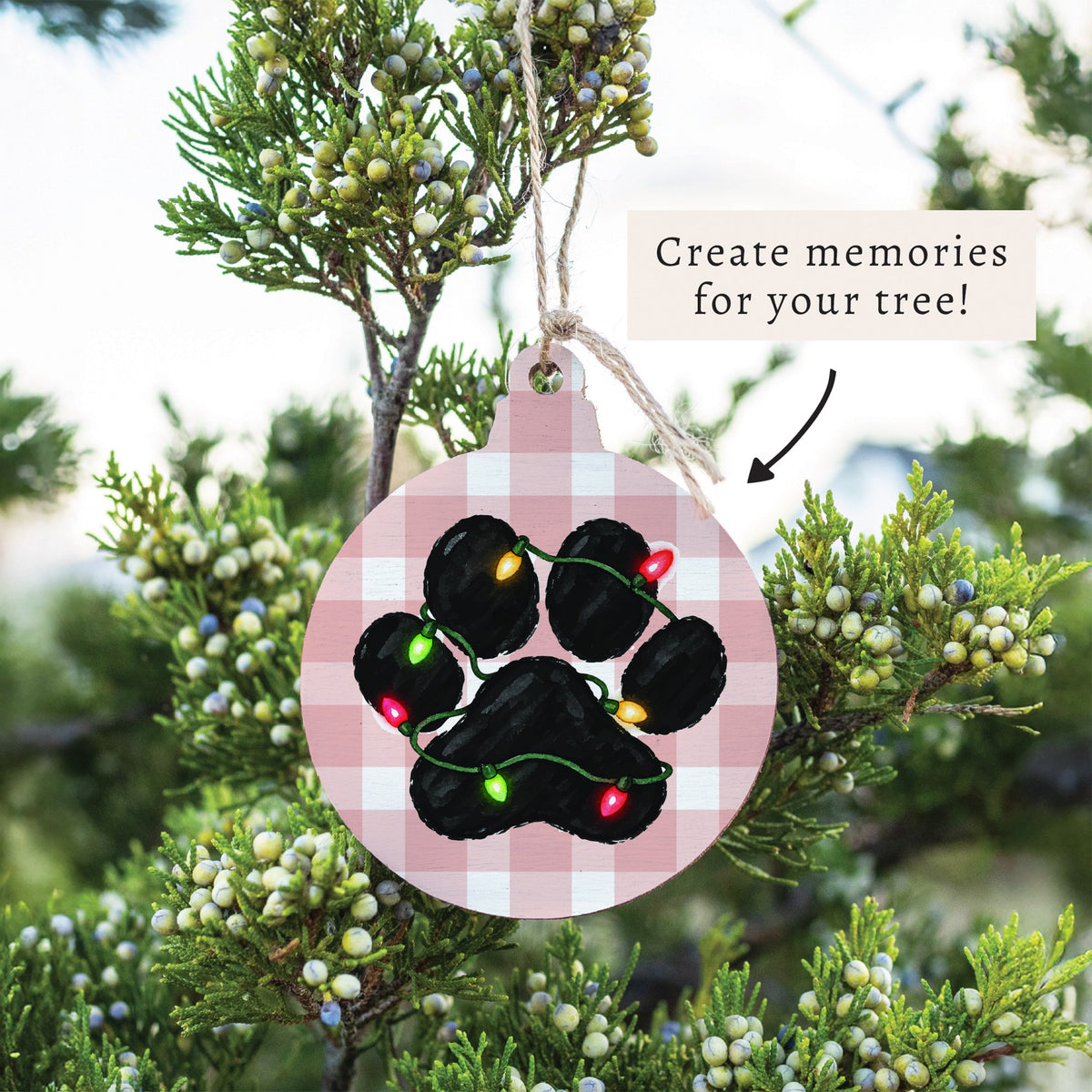 Paw Lights Ornament