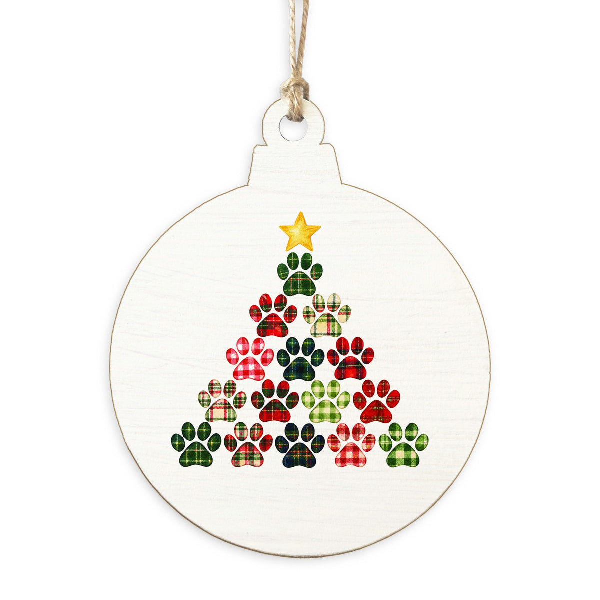 Paw Tree Ornament