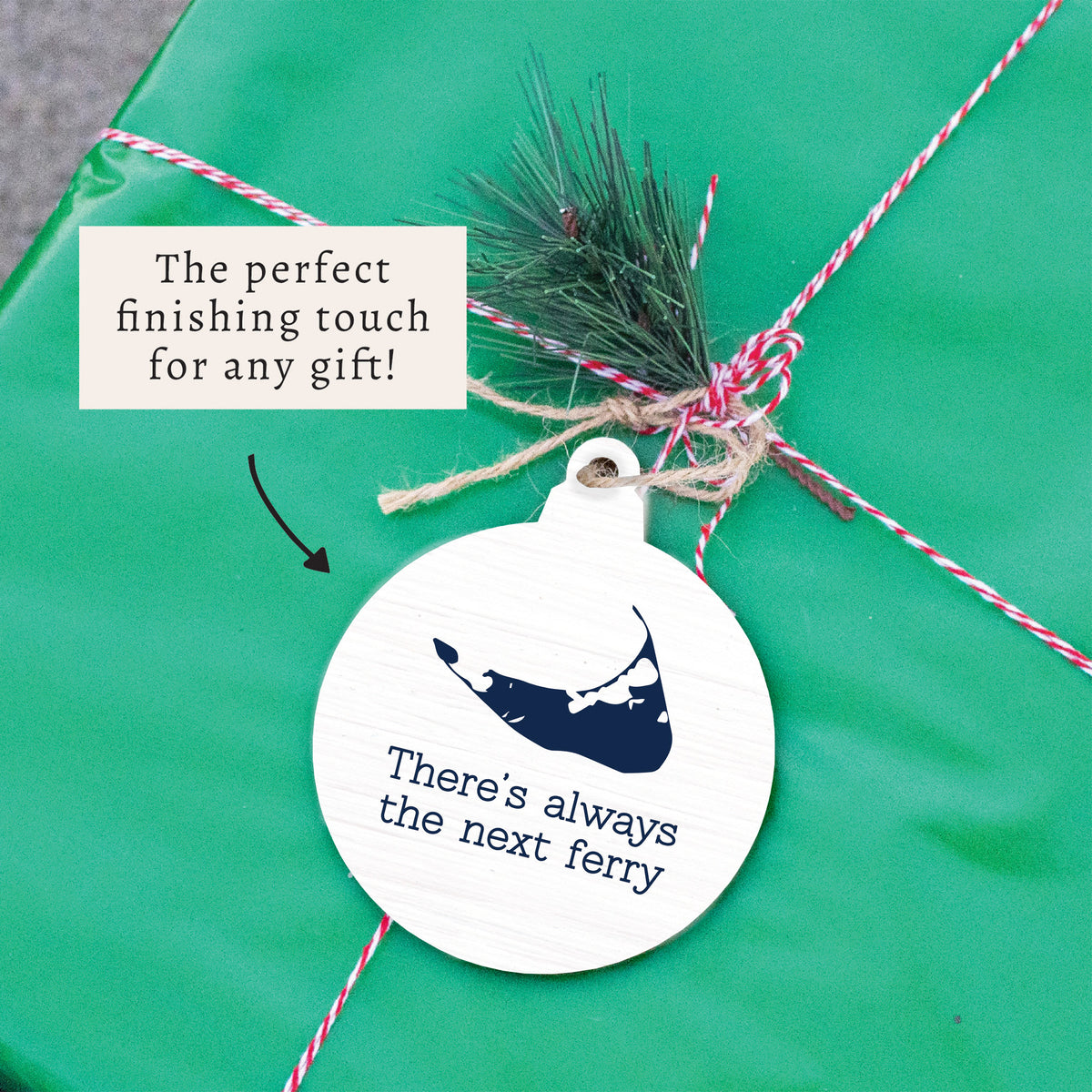 Nantucket Next Ferry Ornament