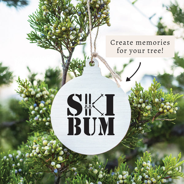 Ski Bum Ornament