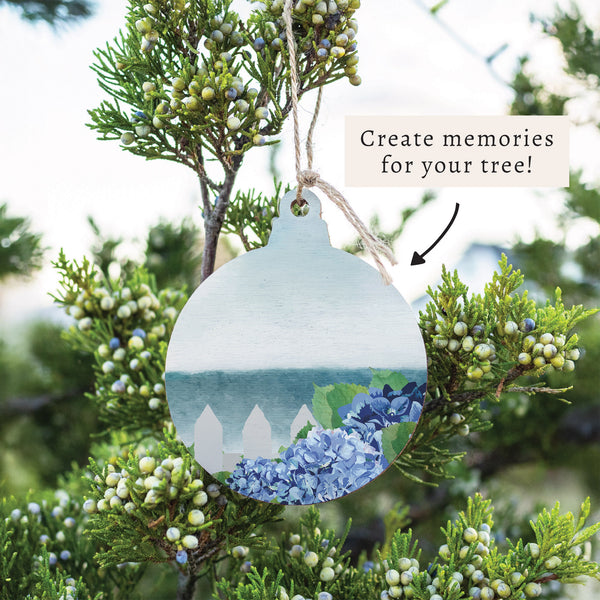 Hydrangea Dreams Ornament