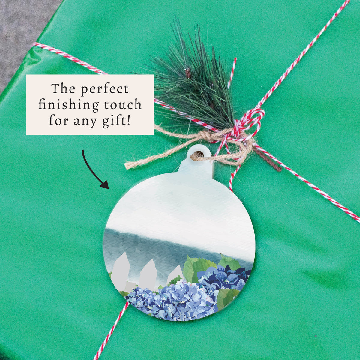 Hydrangea Dreams Ornament