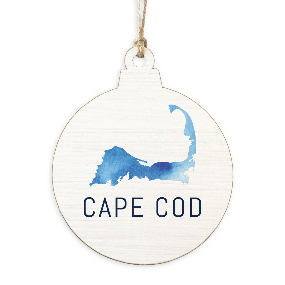 Watercolor Cape Cod Ornament