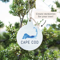 Watercolor Cape Cod Ornament