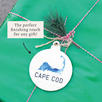 Watercolor Cape Cod Ornament