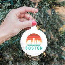 Load image into Gallery viewer, Boston Sunset Bulb Ornament
