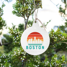 Load image into Gallery viewer, Boston Sunset Bulb Ornament
