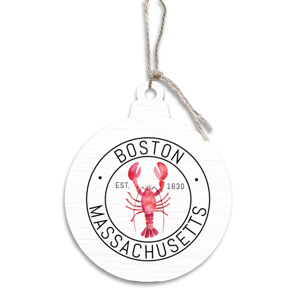 Boston Lobster Bulb Ornament