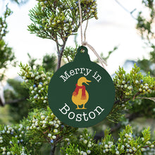 Load image into Gallery viewer, Holiday Duckling Bulb Ornament
