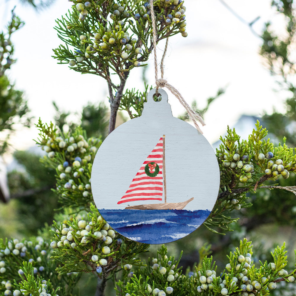 Seas & Greetings Bulb Ornament