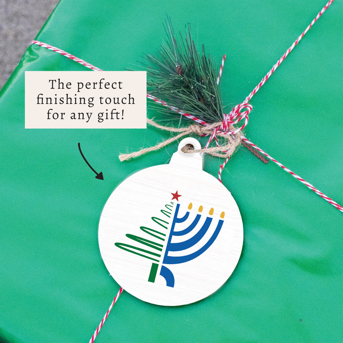 Christmas Hanukkah Ornament