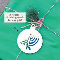 Christmas Hanukkah Ornament