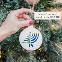 Christmas Hanukkah Ornament