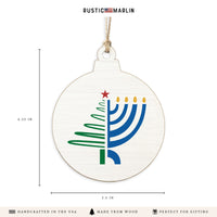 Christmas Hanukkah Ornament