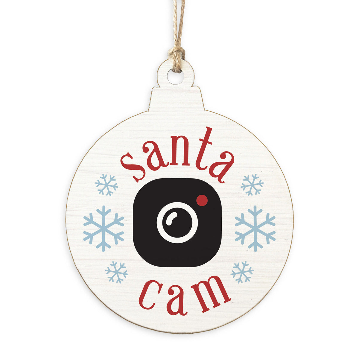 Santa Cam Ornament