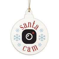 Santa Cam Ornament