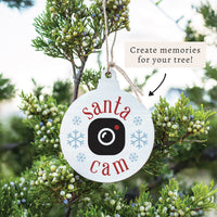 Santa Cam Ornament
