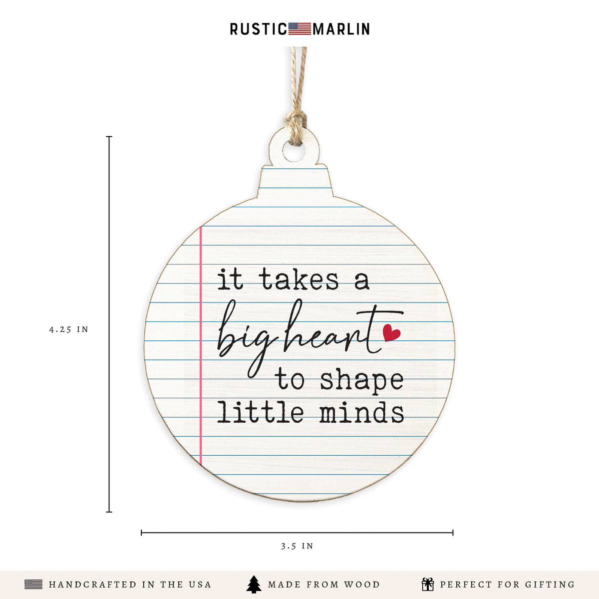 Big Heart Ornament