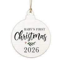 2026 Baby's First Christmas Ornament