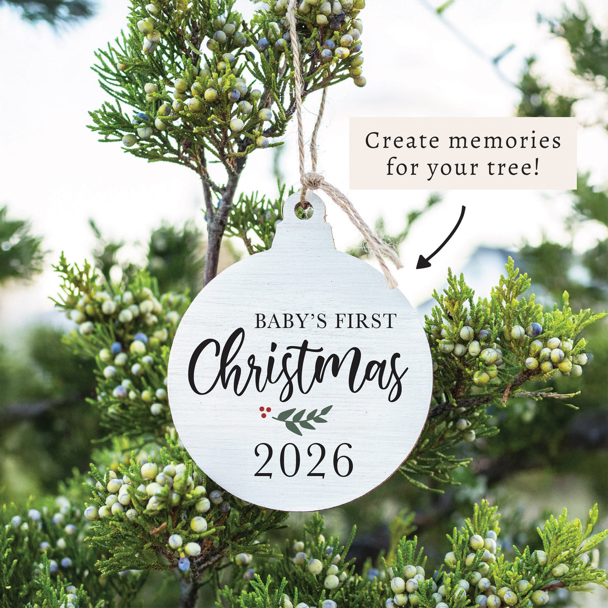 2026 Baby's First Christmas Ornament
