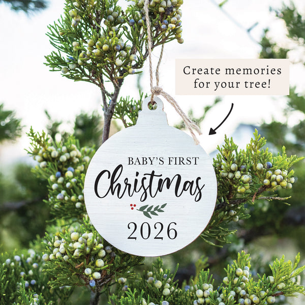 2026 Baby's First Christmas Ornament