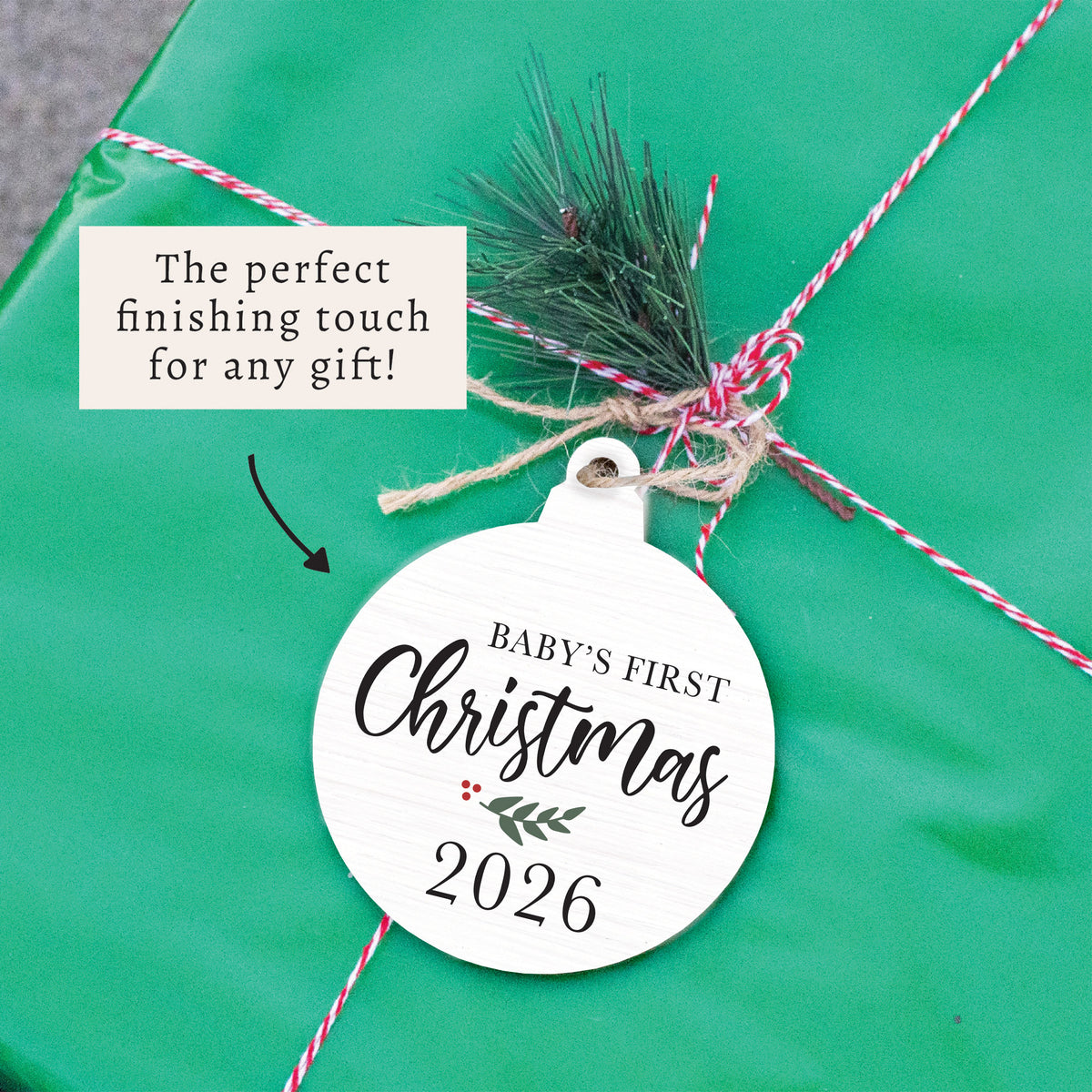 2026 Baby's First Christmas Ornament