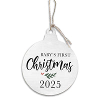 Baby's First Christmas Bulb Ornament
