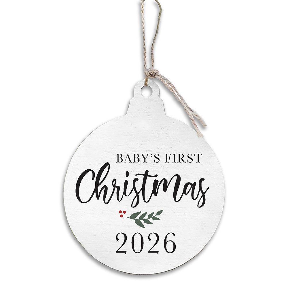 Baby's First Christmas Ornament