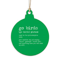 Philly Go Birds Ornament