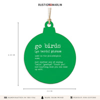 Philly Go Birds Ornament