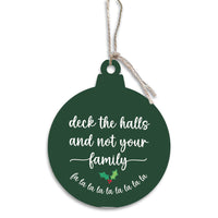 Deck the Halls Bulb Ornament