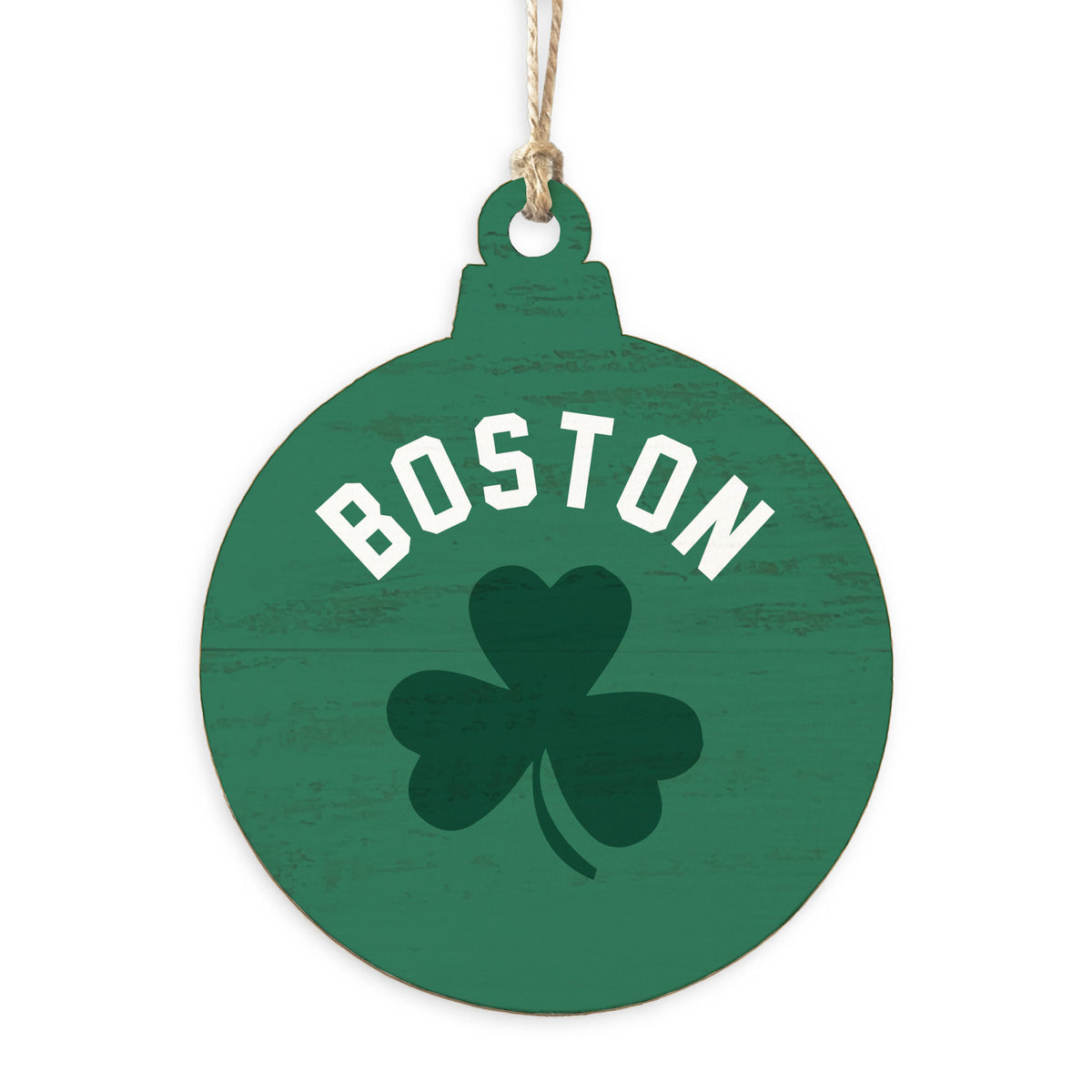 Boston Shamrock Ornament