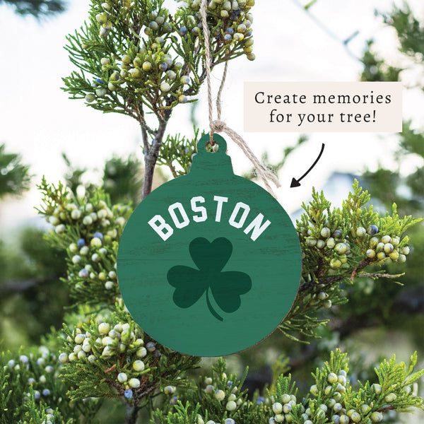 Boston Shamrock Ornament