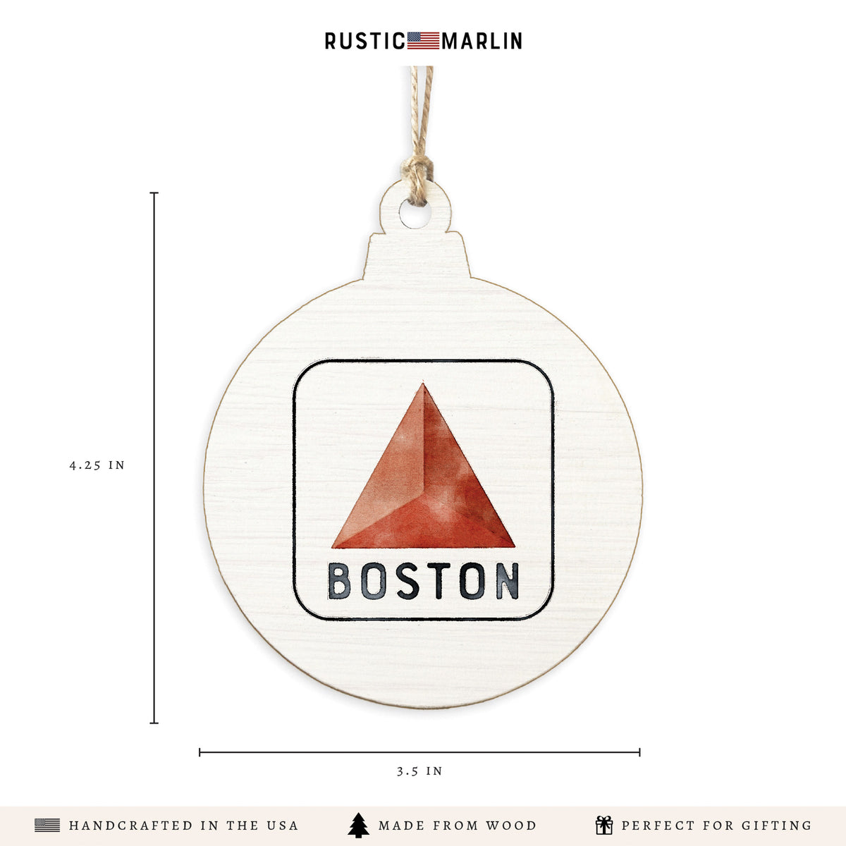 Boston Citgo Ornament