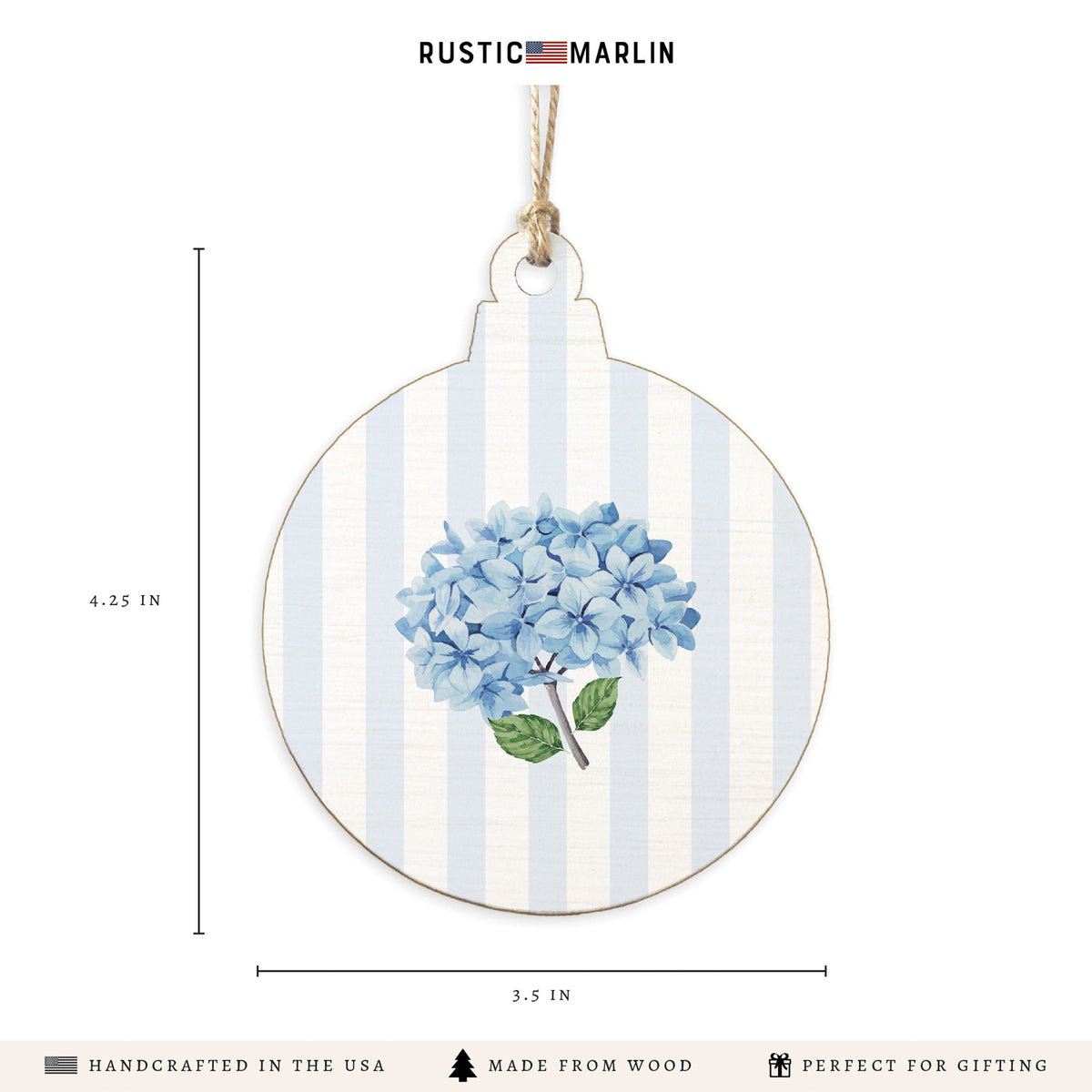 Blooming Hydrangea Ornament