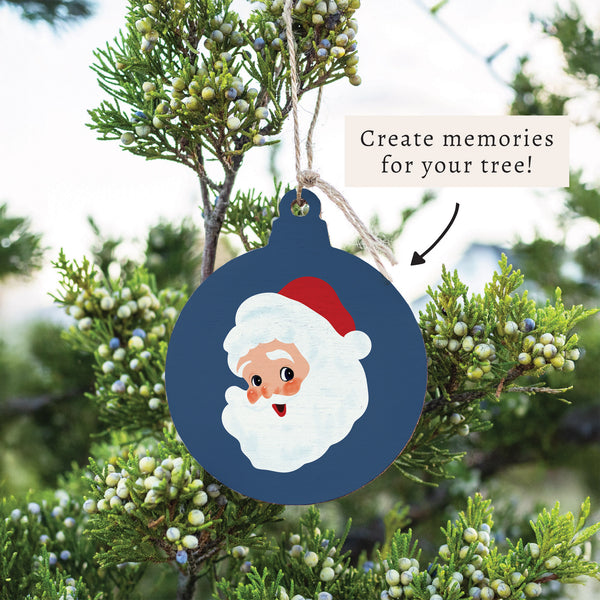 Santa Ornament