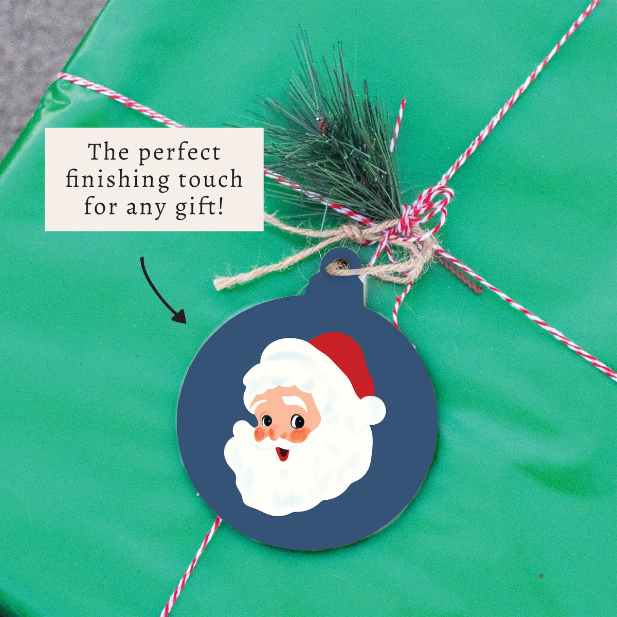 Santa Ornament