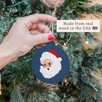 Santa Ornament