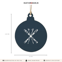 Skis Ornament